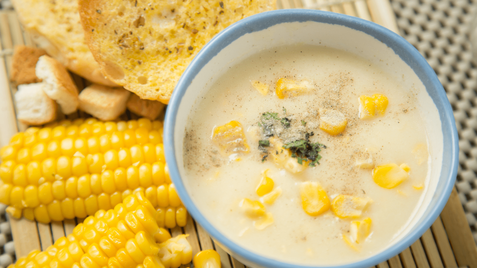 Cream corn soup